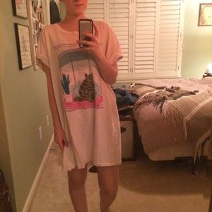 Vintage Kitty Cat Shift Dress